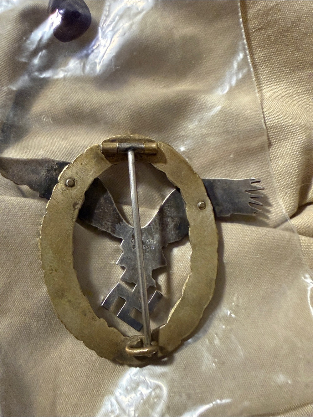 World War II German pilot observer badge - Picture 2 of 2